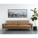 Camus Ludlow Sesame Leather Sofa